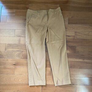 Loft Rivera Slim pants Camel size 6